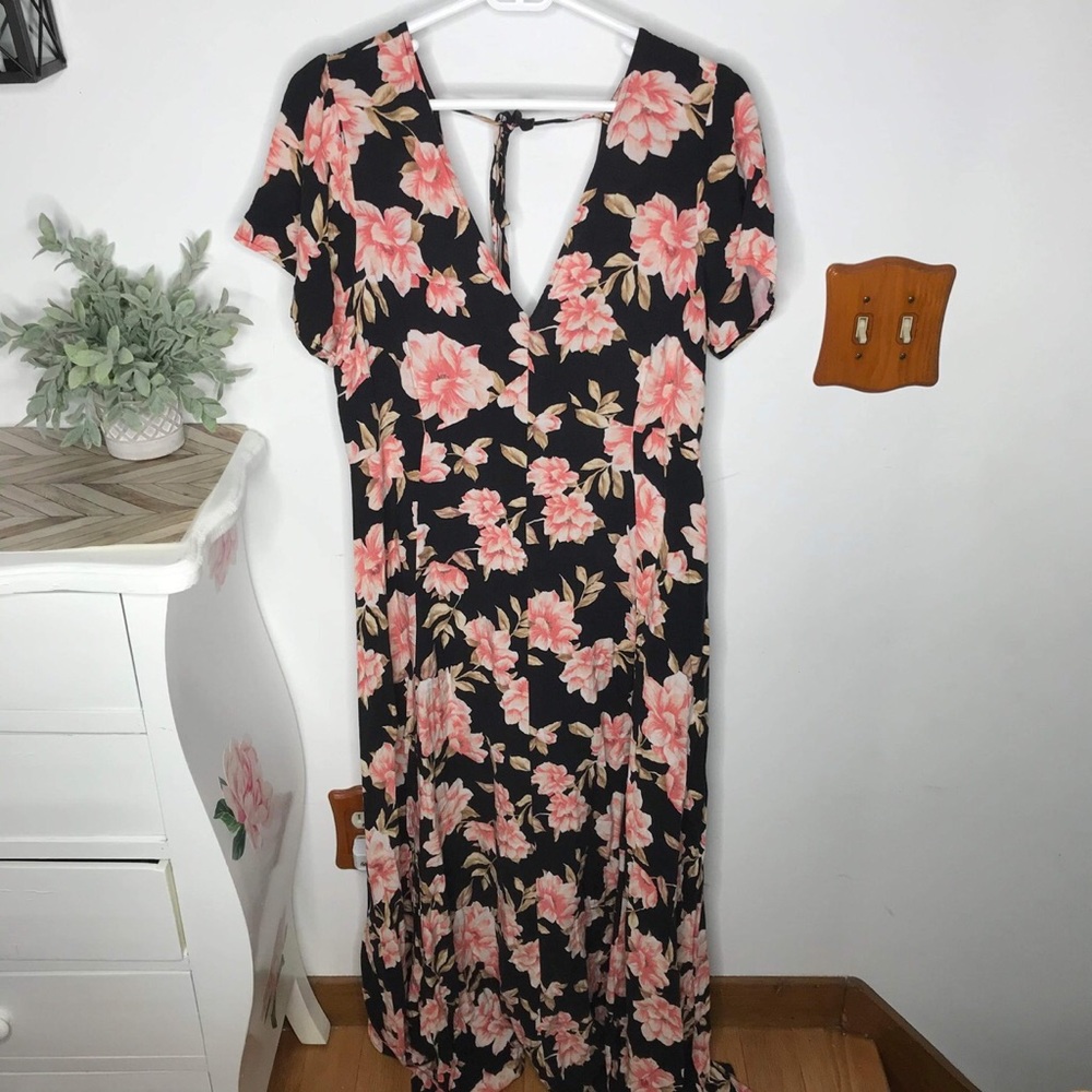 Forever 21 Floral Maxi Dress 0X